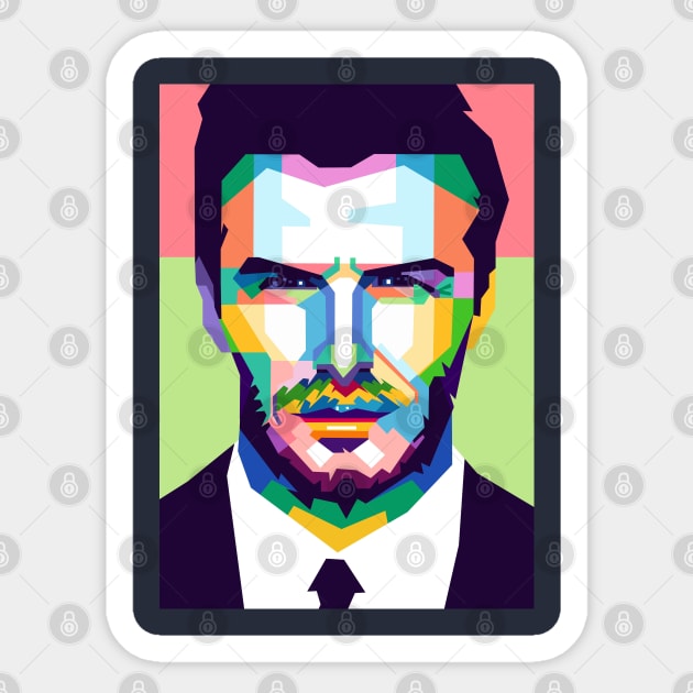 David Beckham Sticker by erikhermawann22